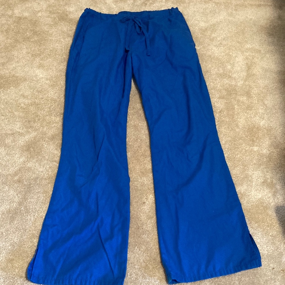 Cherokee Royal Blue Scrub Pants in Size S